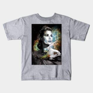 Grace Kelly Queen of Space: Starlight Starlets Kids T-Shirt